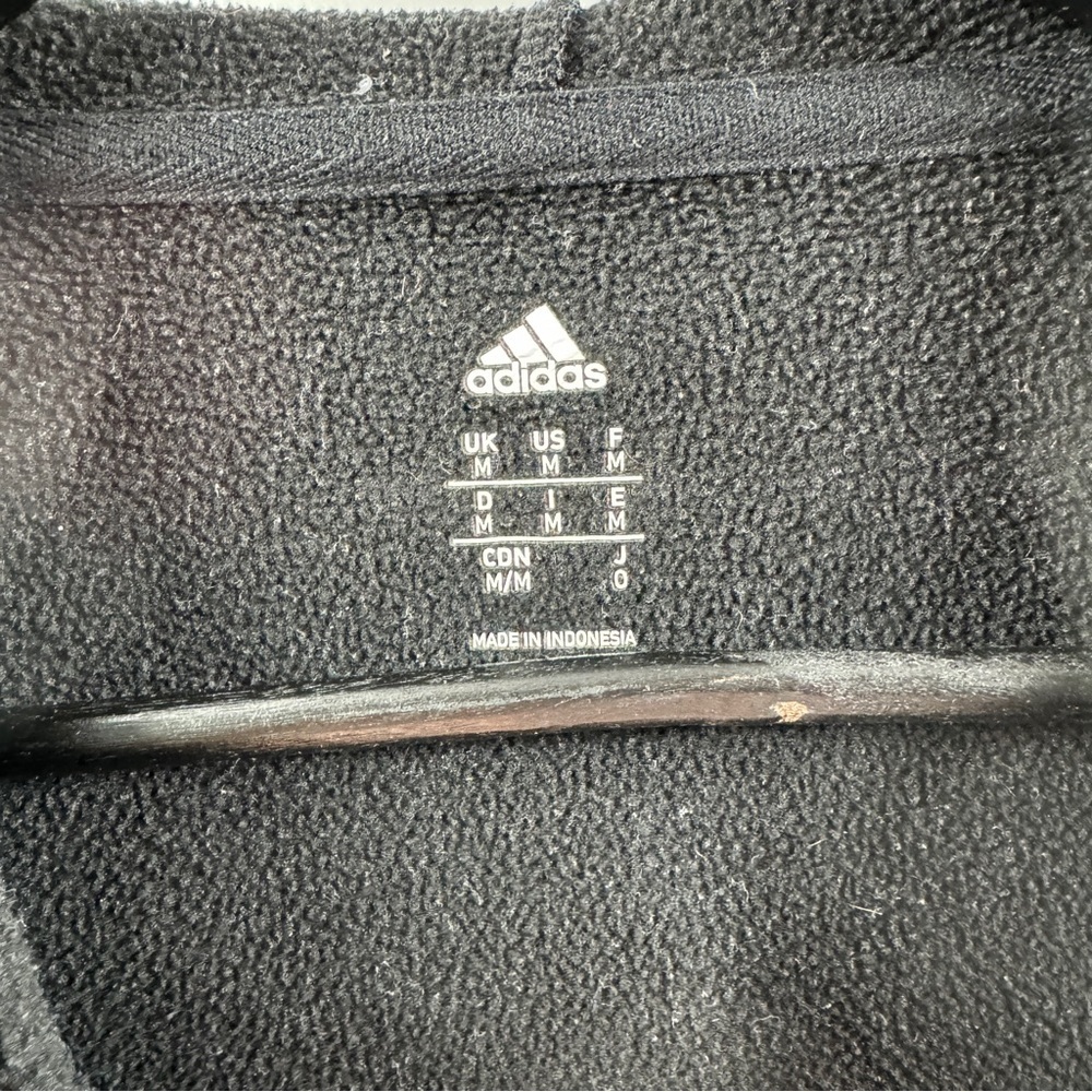 Adidas Vegas Golden Knights Black Lace-Up V-Neck Hoodie – Men’s Size Medium - Picture 4 of 7